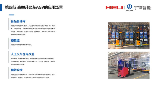 吴锦：高举升叉车AGV的行业发展趋势与前沿应用探讨