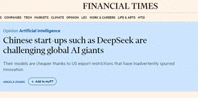 比六代机还震撼！5天超越ChatGPT？中国DeepSeek为何引发全球轰动