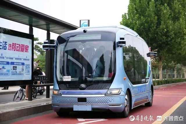 济南自动驾驶公交：两个月2300多人体验，即将在黄河北上路