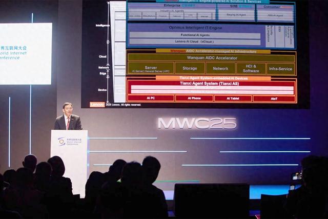 联想全栈AI亮相MWC 2025：端云协同与绿色算力引领AI普惠